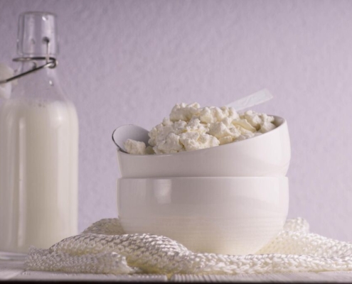 table, milk, cottage cheese, breakfast, cottage cheese, cottage cheese, cottage cheese, cottage cheese, cottage cheese
