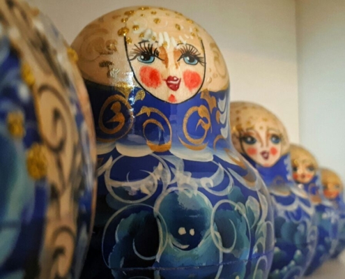 Matryoshkas - Russian nesting dolls