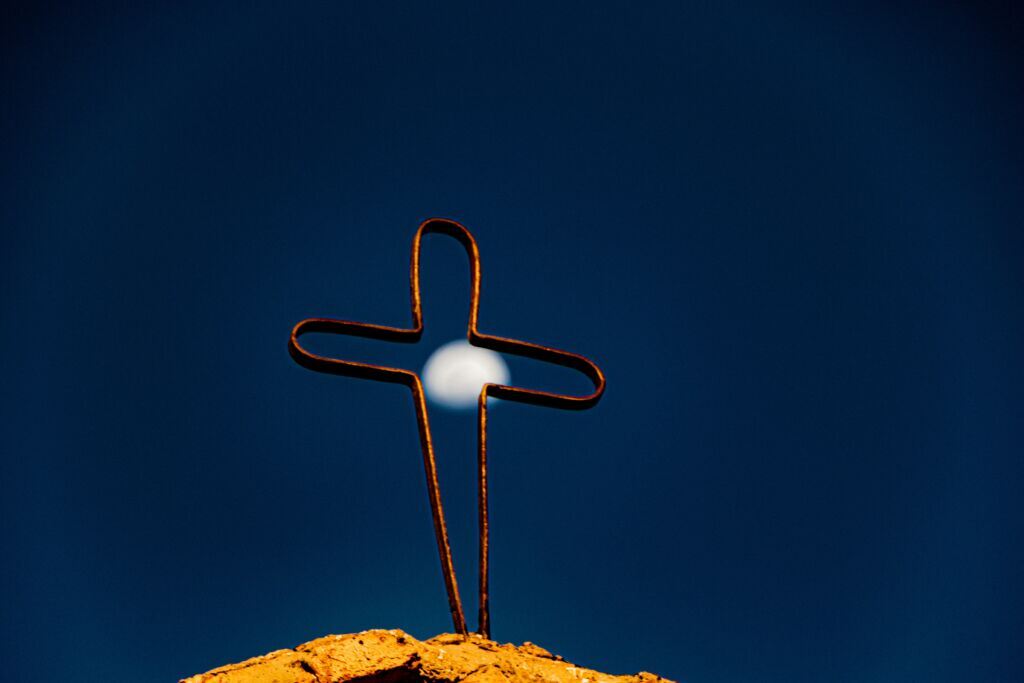 the-moon-behind-the-cross-on-top-of-the-church-at-the-summit-of-mount-sinai-stockpack-unsplash.jpg The moon behind the cross on top of the church at the summit of mount sinai.