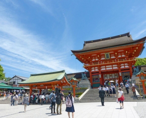 kyoto, shrine, japan, kyoto prefecture, buddhist, temple, architecture, historical, landmark, structure, blue sky, kyoto, kyoto, japan, japan, japan, japan, japan