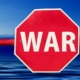stop, traffic signs, war, water, waves, nature, street sign, cabinets, attention, warning sign, traffic sign, sign, danger
