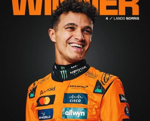Winner lando norris