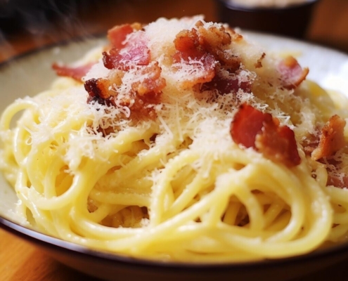 ai-generated-carbonara-pasta-bacon-pancetta-food-dinner-lunch-dish-gourmet-tasty-delicious-italian-cuisine-stockpack-pixabay.jpg ai generated, carbonara, pasta, bacon, pancetta, food, dinner, lunch, dish, gourmet, tasty, delicious, italian, cuisine