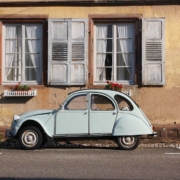 automobile, antique car, citroen duck, window, building, architecture, old, city, travel, historic center, renault, wissem castle, alsace, automobile, automobile, window, window, window, window, window, building, city, travel