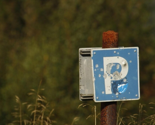 sign, parking spot, target, broken, information sign, park, traffic sign, parking spaces, shoot, objectives, defect