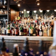 alcoholic beverages, bar, beer, bottles, glass bottles, liquors, alcoholic drinks, drinks, counter, pub, shelves, bar, bar, bar, bar, bar, beer
