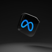 Meta app icon in 3D (Dark theme).
More 3D app icons like these are coming soon. You can find my 3D work in the collection called "3D Design".