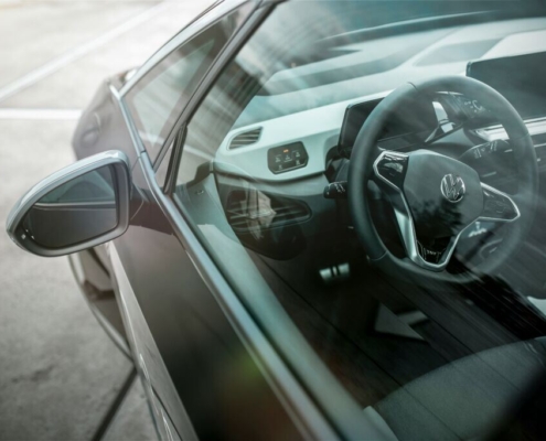 Volkswagen ID.3 Electric car interior