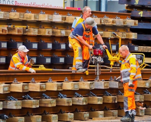 workers, track construction, construction work, work, rail, construction site, construction worker, traffic, tracks, rail transport, to build, rail replacement service, tram, people, men, city, road, workers, workers, workers, construction site, construction worker, construction worker, construction worker, construction worker, construction worker