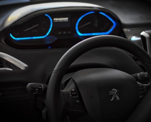 car, interior, automobile, car wallpapers, steering wheel, management, peugeot