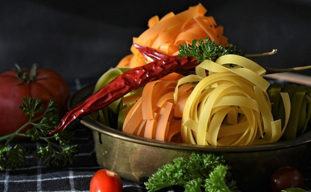 noodles-tagliatelle-pasta-raw-multicoloured-food-carbohydrates-meal-cook-staple-food-italian-edible-fresh-eggs-flour-rolling-pin-red-yellow-green-food-photo-kitchen-stockpack-pixabay.jpg noodles, tagliatelle, pasta, raw, multicoloured, food, carbohydrates, meal, cook, staple food, italian, edible, fresh, eggs, flour, rolling pin, red, yellow, green, food photo, kitchen, noodles, pasta, pasta, pasta, pasta, pasta, food, carbohydrates, kitchen
