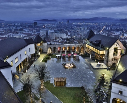 europe, ljubljana, castle, ljubljana castle, night view, apartments on star, ljubljana, ljubljana, ljubljana, ljubljana, ljubljana