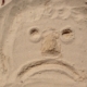 face, nature, sad, bad mood, beach, smiley, emoticon, sand