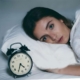 insomnia, sleep, female, midnight, late at night, clock, bed, bedroom, indoor, generated ai