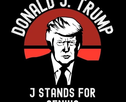 donald trump j stands for genius