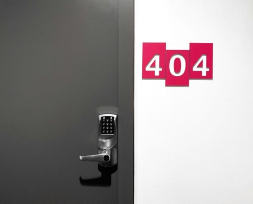 Error 404 - Room not found.