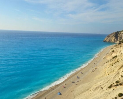 egremni lefkada beach plaja grecia