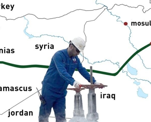 irak-siria-conducta conducta, petrol , Siria, Irak, Mediterana, țiței