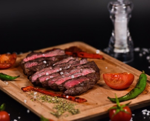 meat, steak, chopping board, slices, steak slices, grilled steak, savory, meal, grilled, barbecue, food, protein, chops, tenderloin, restaurant, steak, steak, steak, steak, steak
